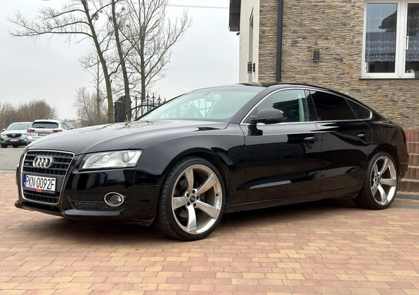 Audi A5 cena 44900 przebieg: 264000, rok produkcji 2010 z Boguchwała małe 596